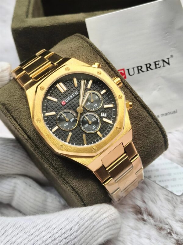 Curren 8440 Stainless Steel Chronograph Luxury Watch For Men